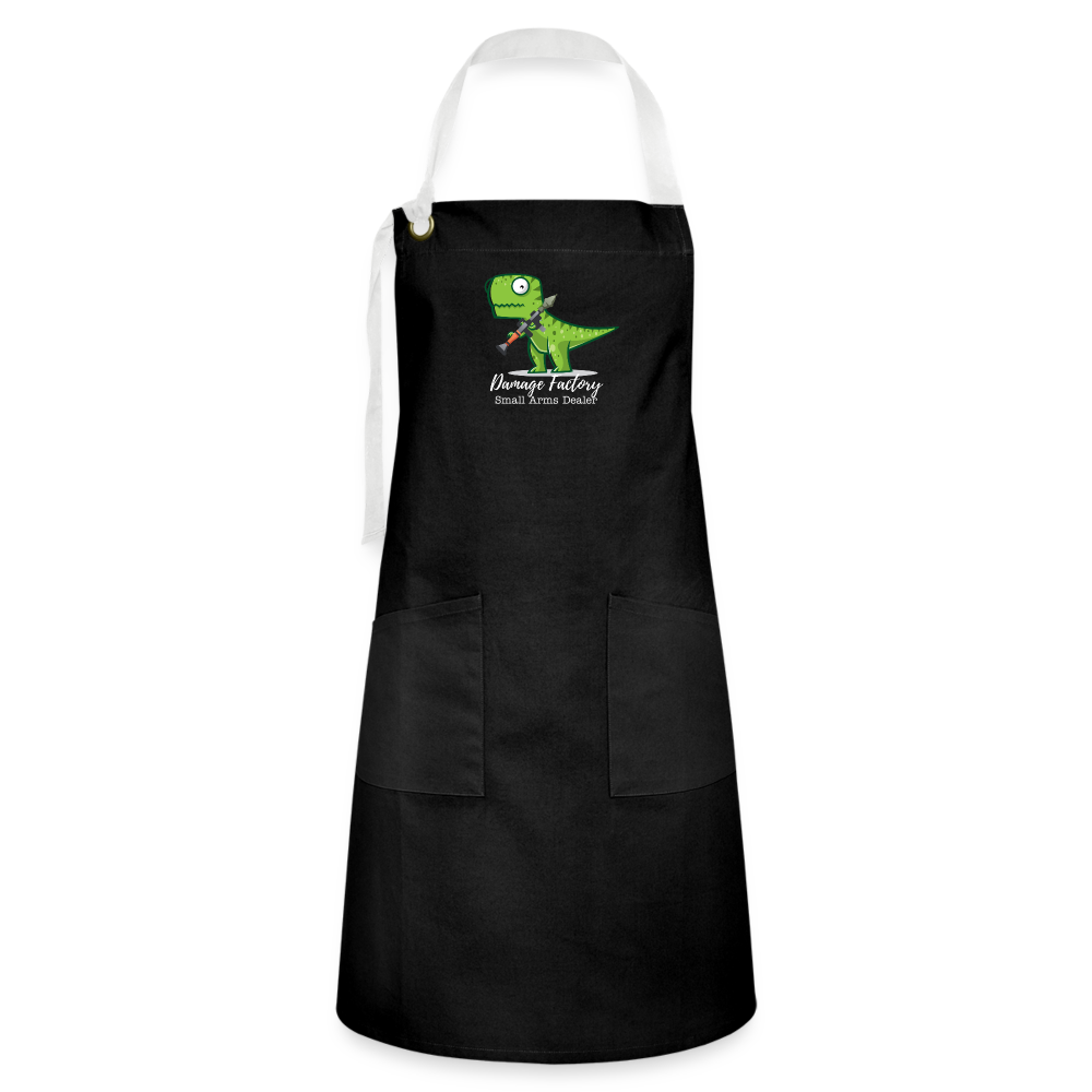 Small Arms Dealer - Artisan Apron - black/white