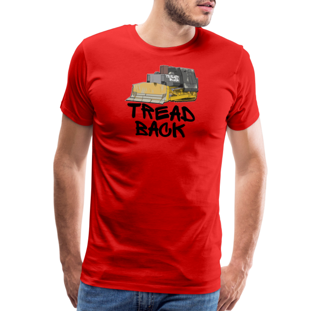 Tread Back - Men's Premium T-Shirt - red