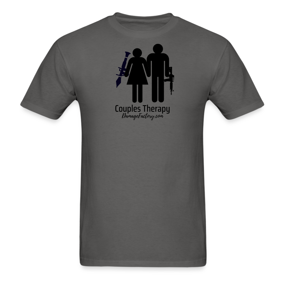 Couple Therapy - Unisex Classic T-Shirt - charcoal