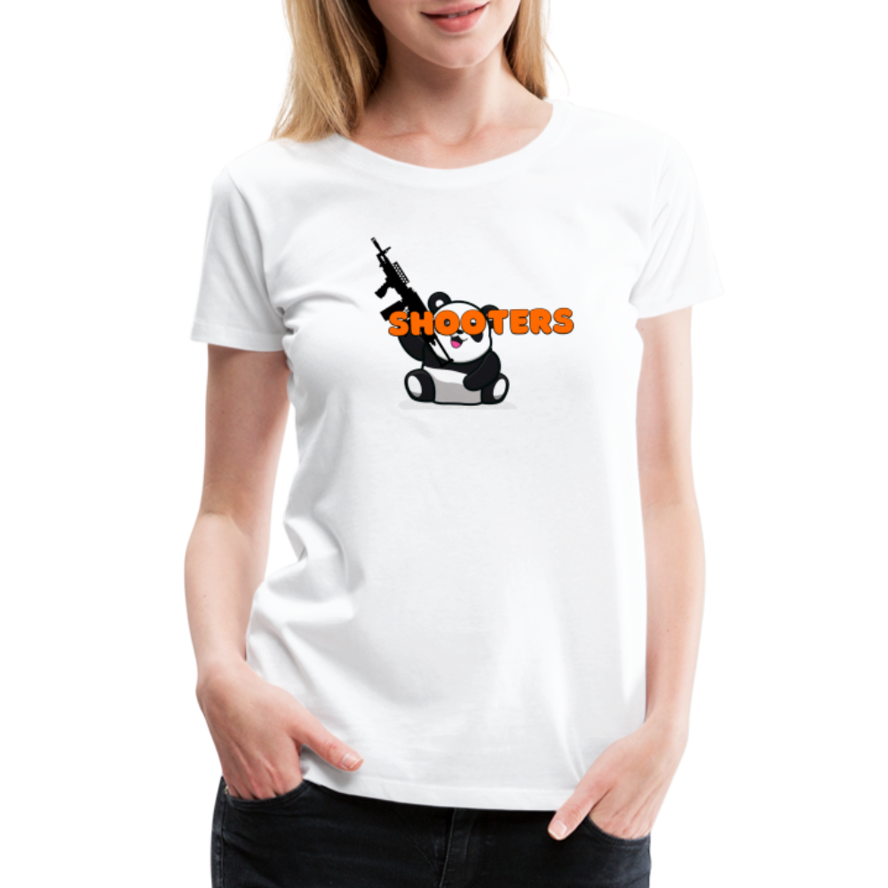 Shooters - Women’s Premium T-Shirt - white