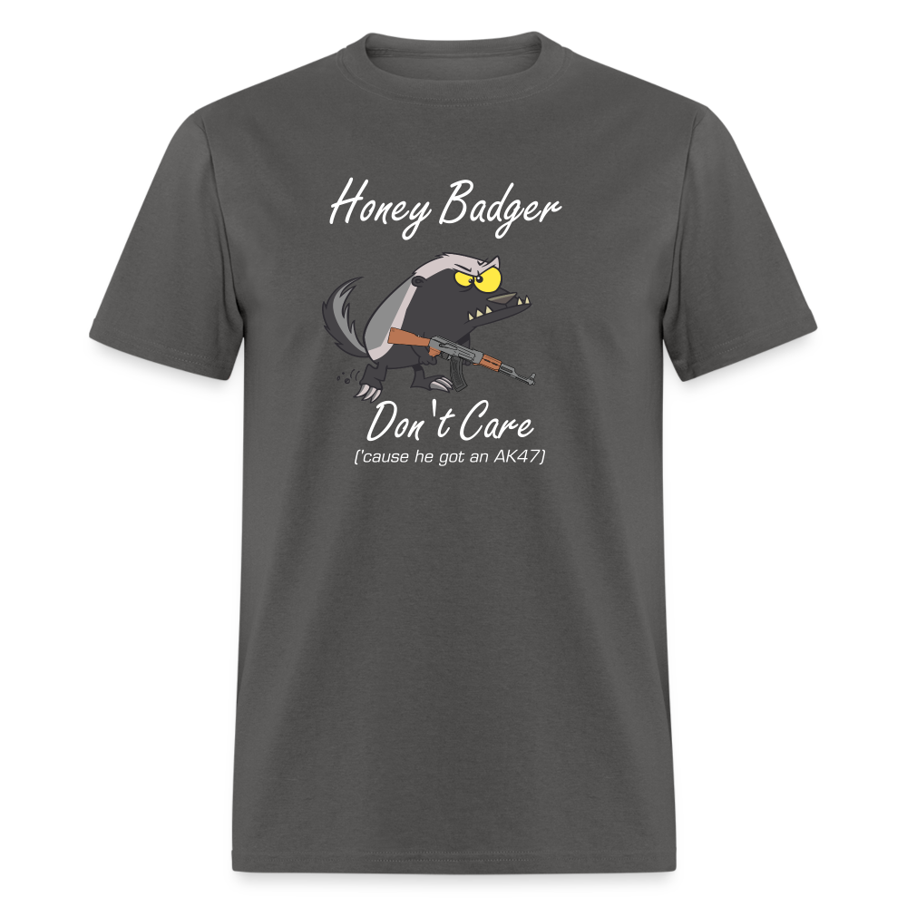 HONEY BADGER - Unisex Classic T-Shirt - charcoal